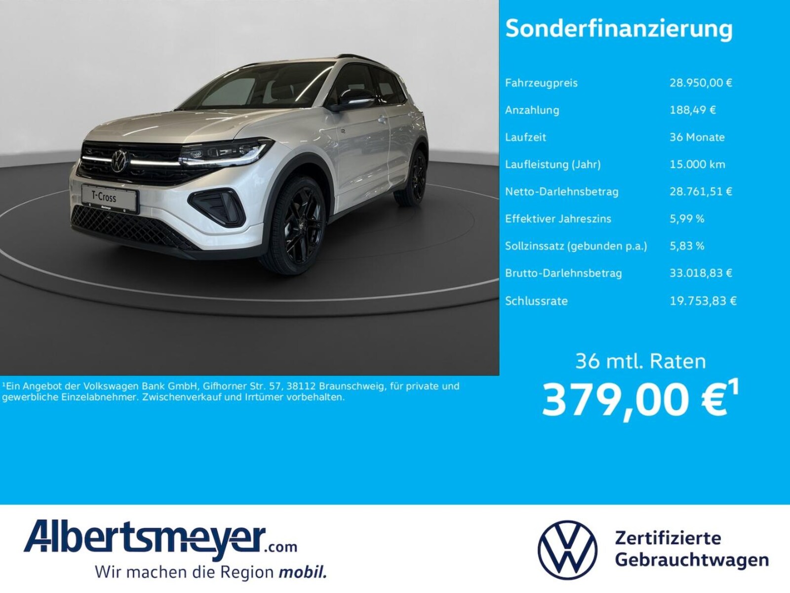 Volkswagen T-Cross – Bild 2
