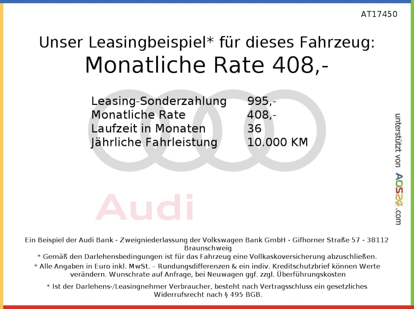 Bild über Audi A5 Avant TFSI 150 kW S tronic - für weitere Informationen kontaktieren Sie den Audi Partner