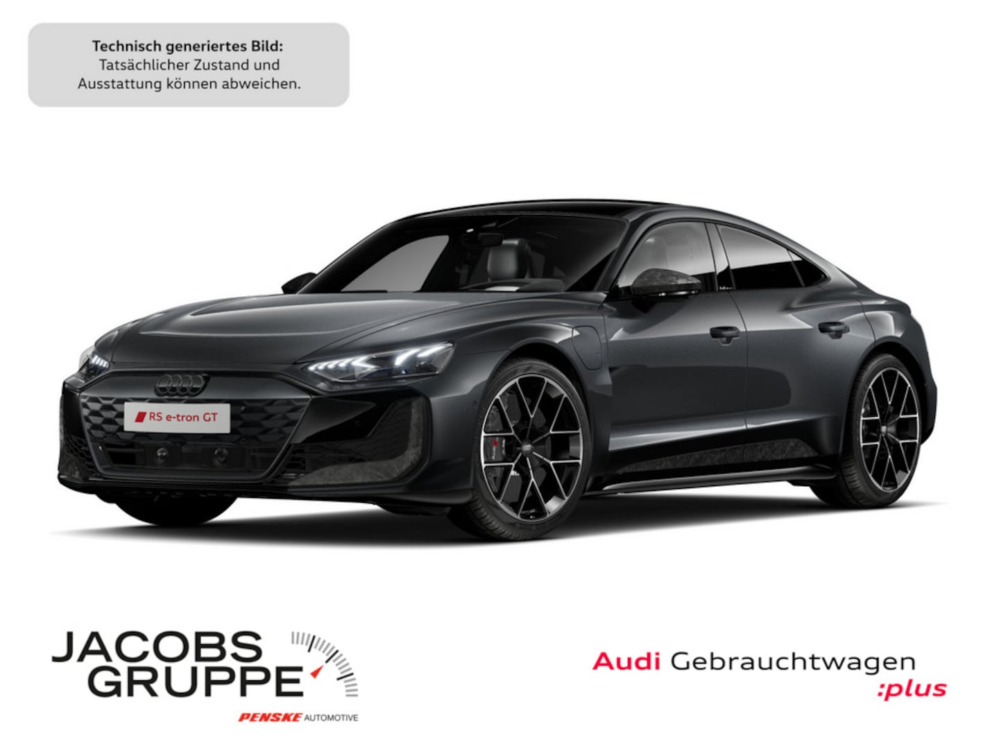 Bild über Audi RS e-tron GT performance e-tron quattro - für weitere Informationen kontaktieren Sie den Audi Partner
