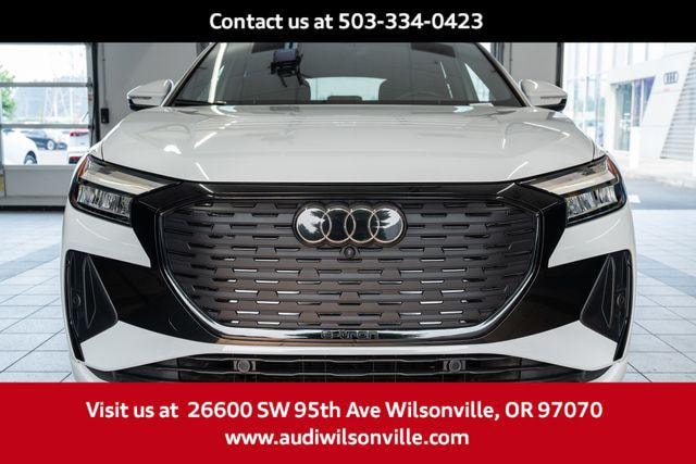 Used 2023 Audi Q4 e-tron Premium Plus with VIN WA1L2BFZ9PP043966 for sale in Wilsonville, OR