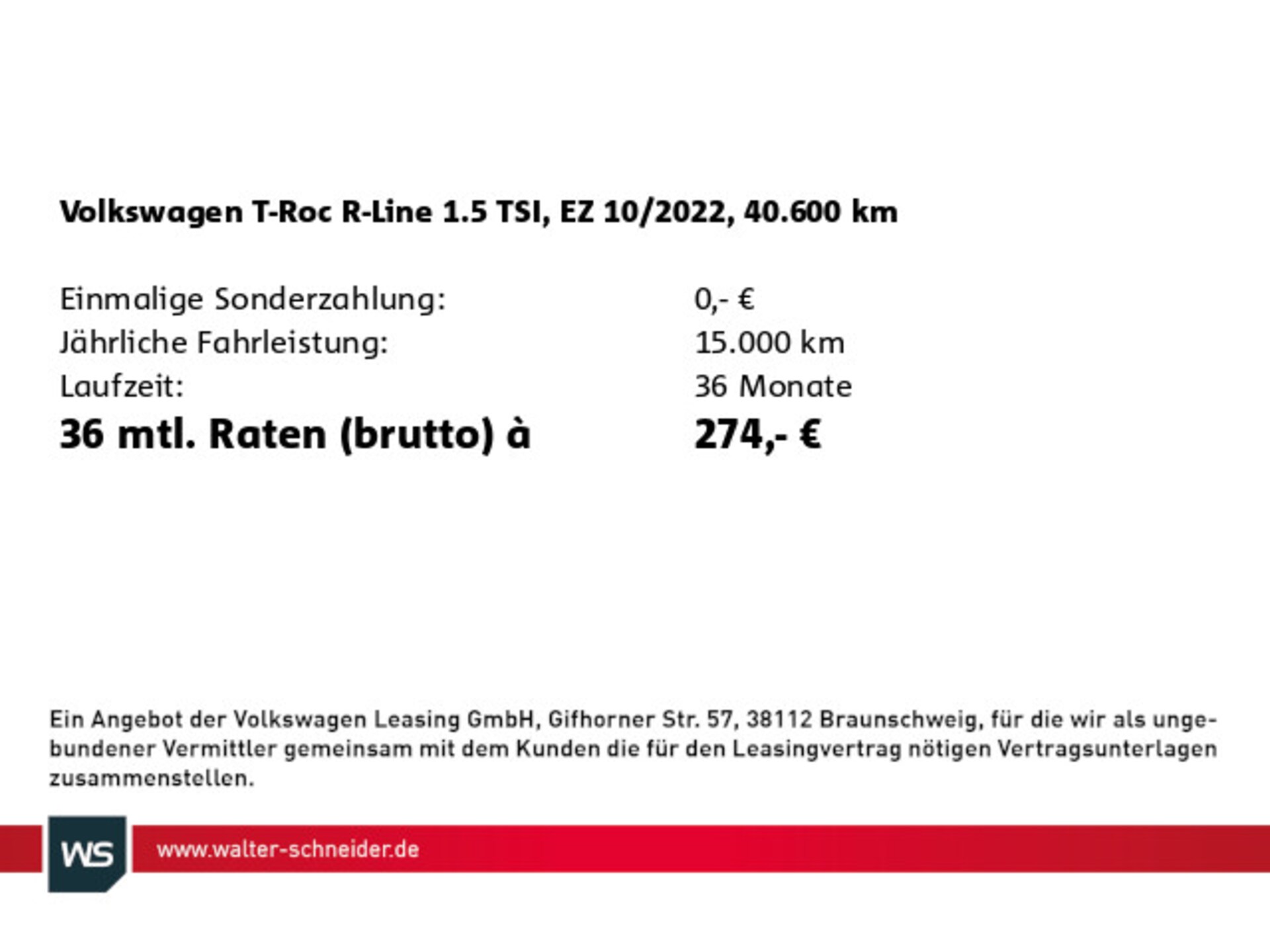 Volkswagen T-Roc R-Line