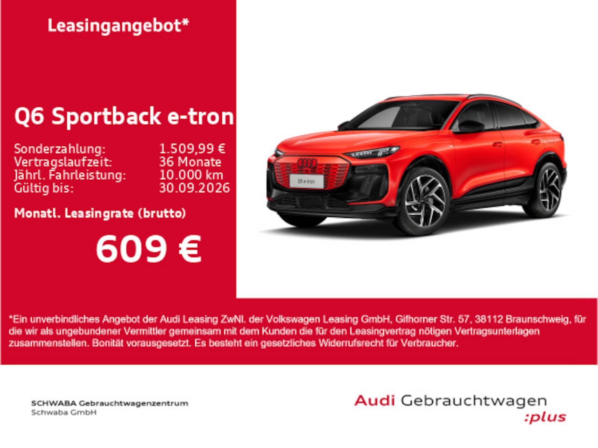 Audi Q6 Sportback e-tron