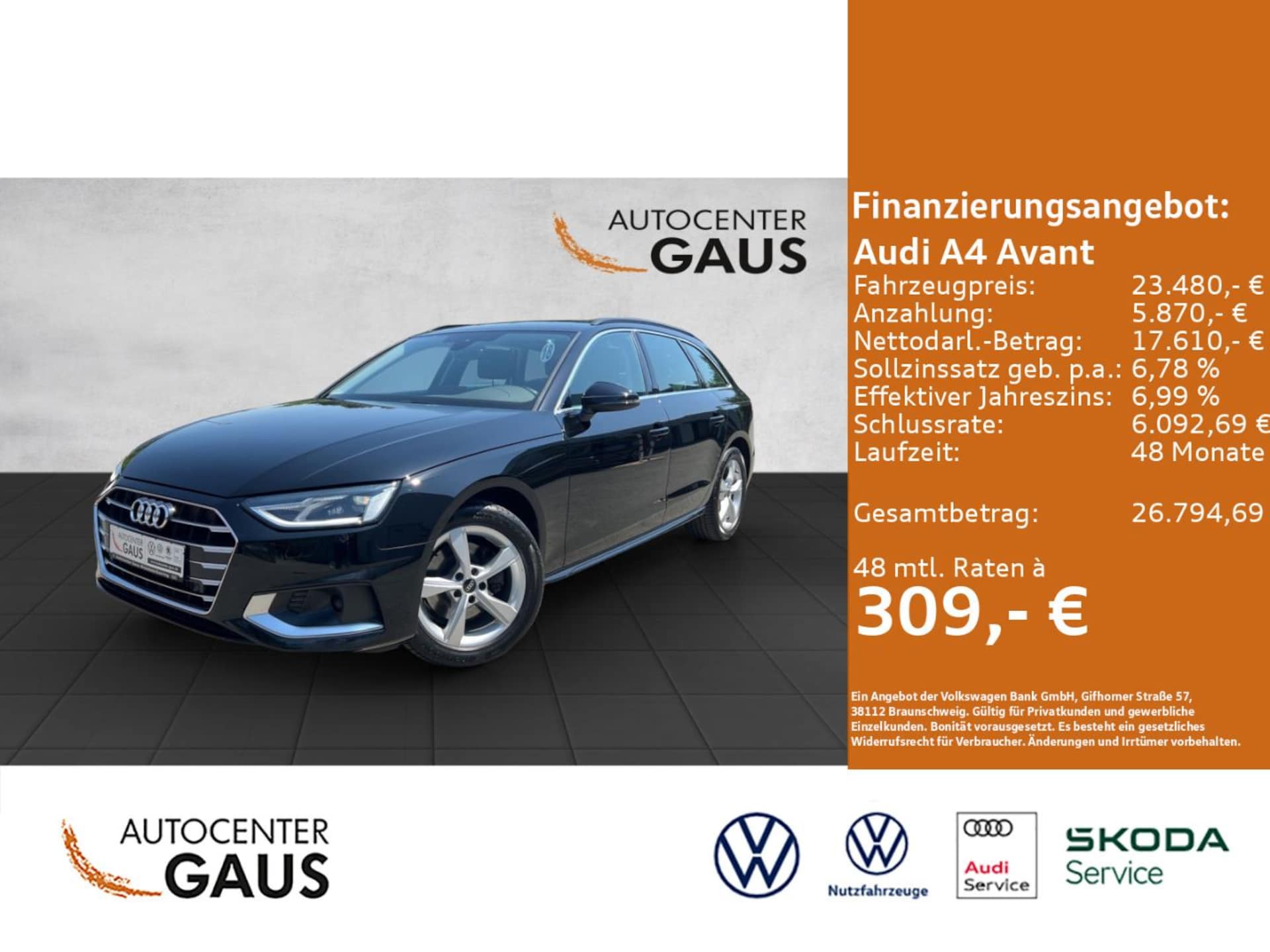 Audi A4 Avant Advanced