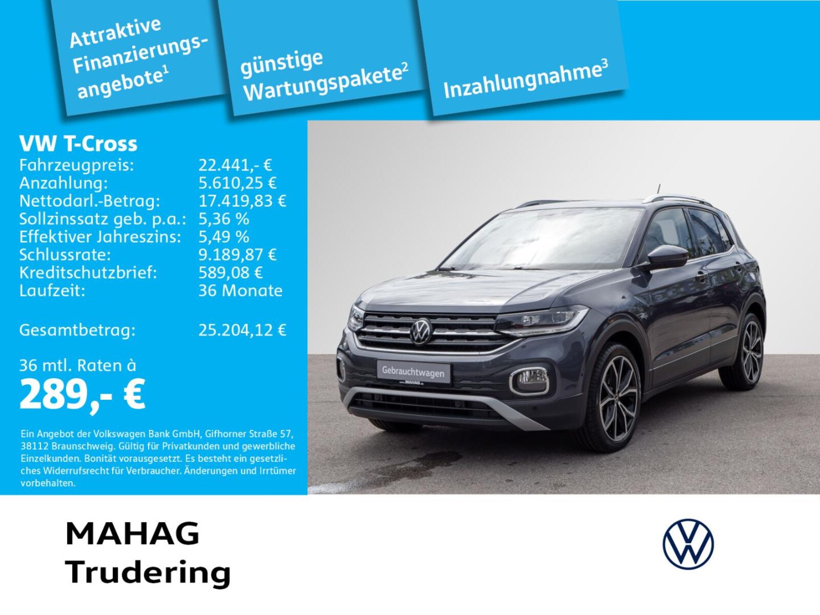 Volkswagen T-Cross – Bild 2