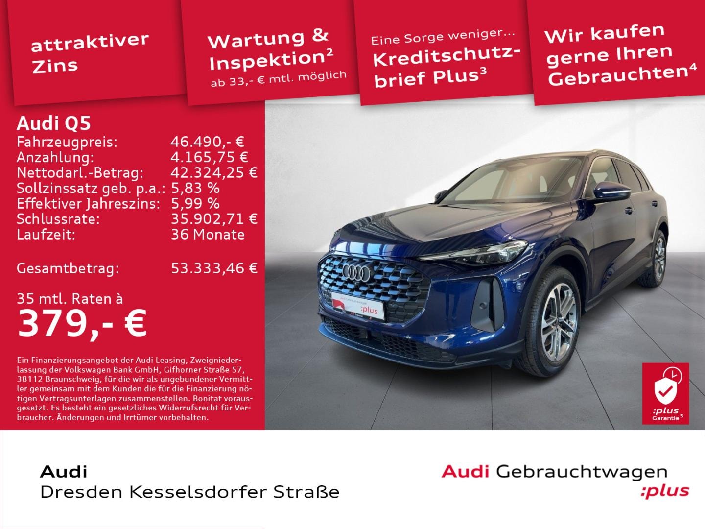 Bild über Audi Q5 SUV TDI quattro 150 kW S tronic - für weitere Informationen kontaktieren Sie den Audi Partner