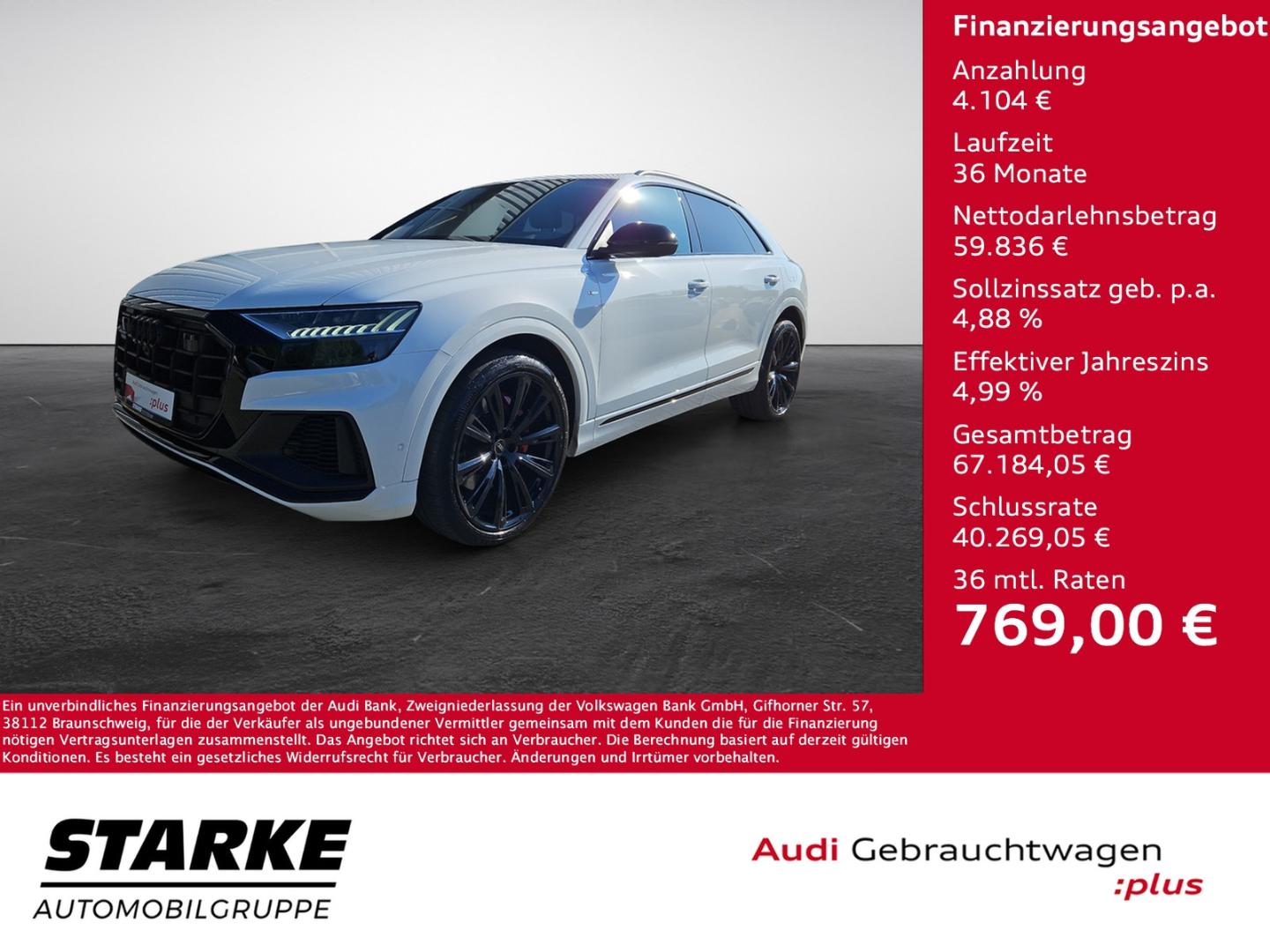 Image about Audi Q8 TFSI e 55 TFSI e quattro tiptronic