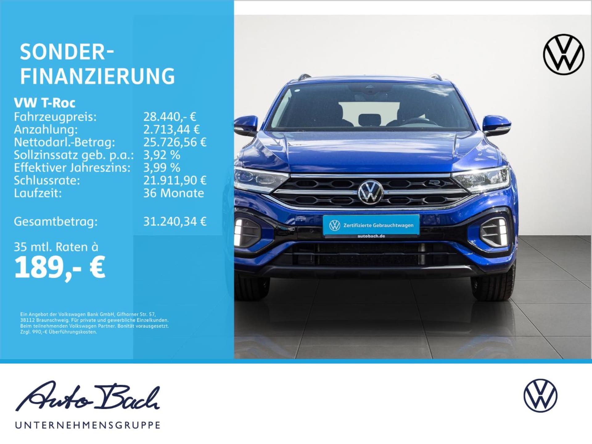 Volkswagen T-Roc R-Line