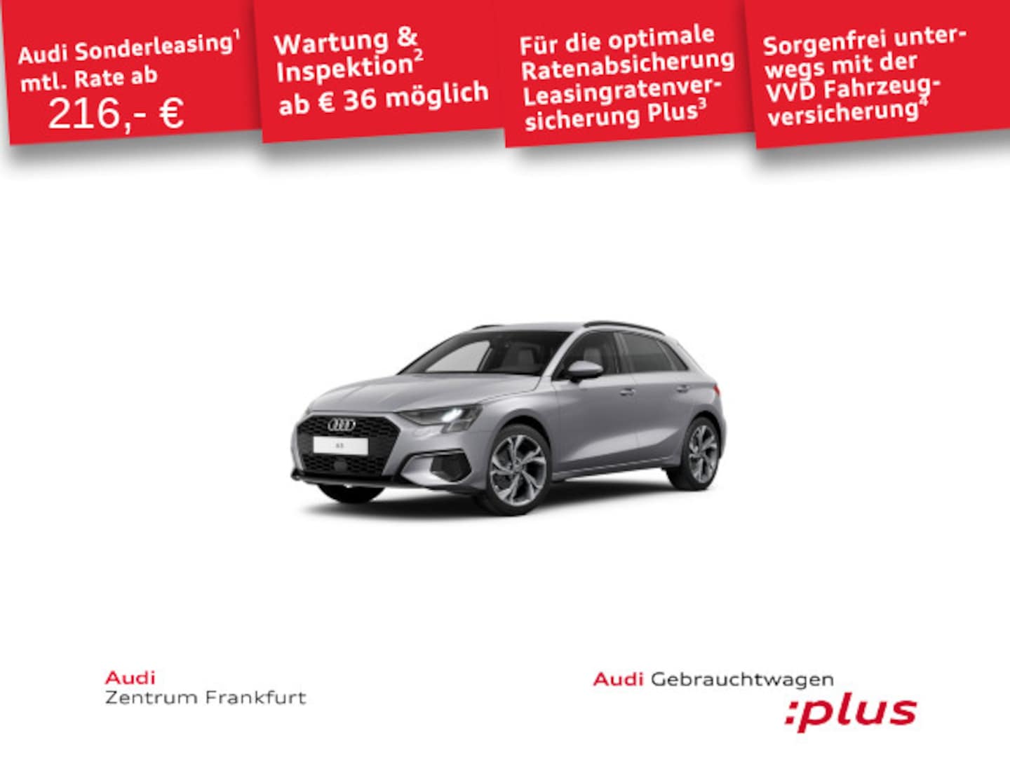 Bild über Audi A3 Sportback advanced 35 TFSI S tronic - für weitere Informationen kontaktieren Sie den Audi Partner