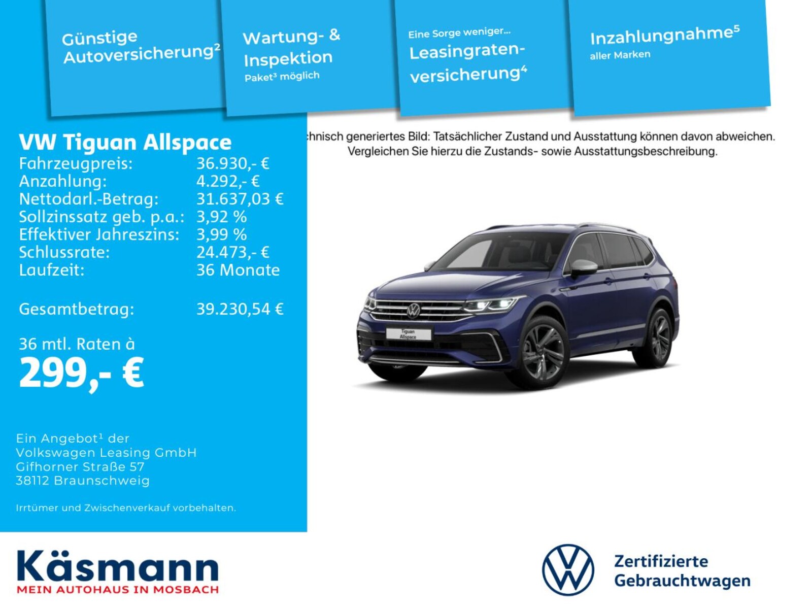 Volkswagen Tiguan Allspace – Bild 2