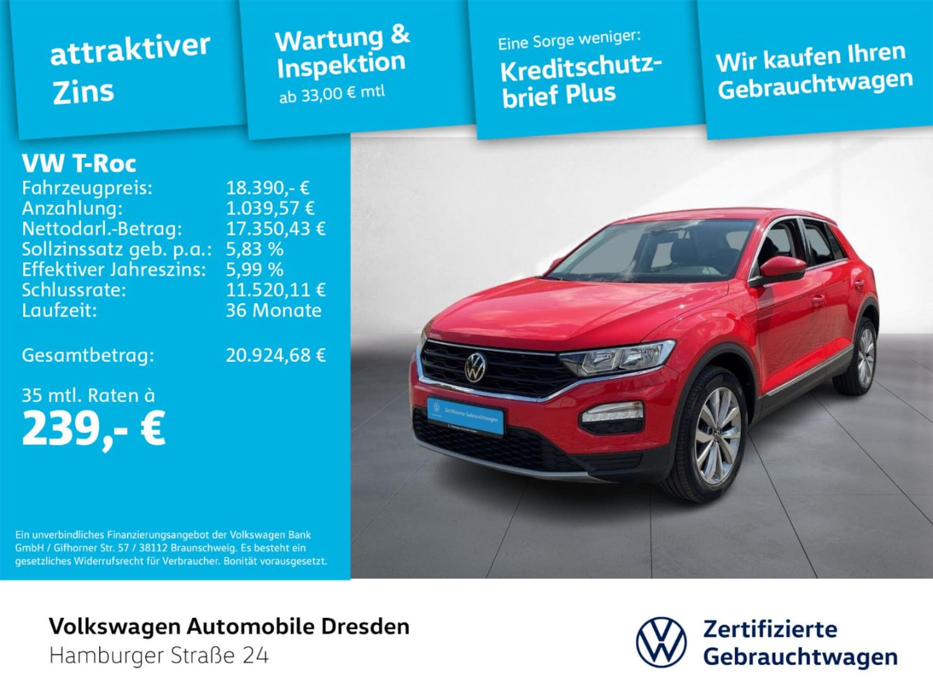 Volkswagen T-Roc Style