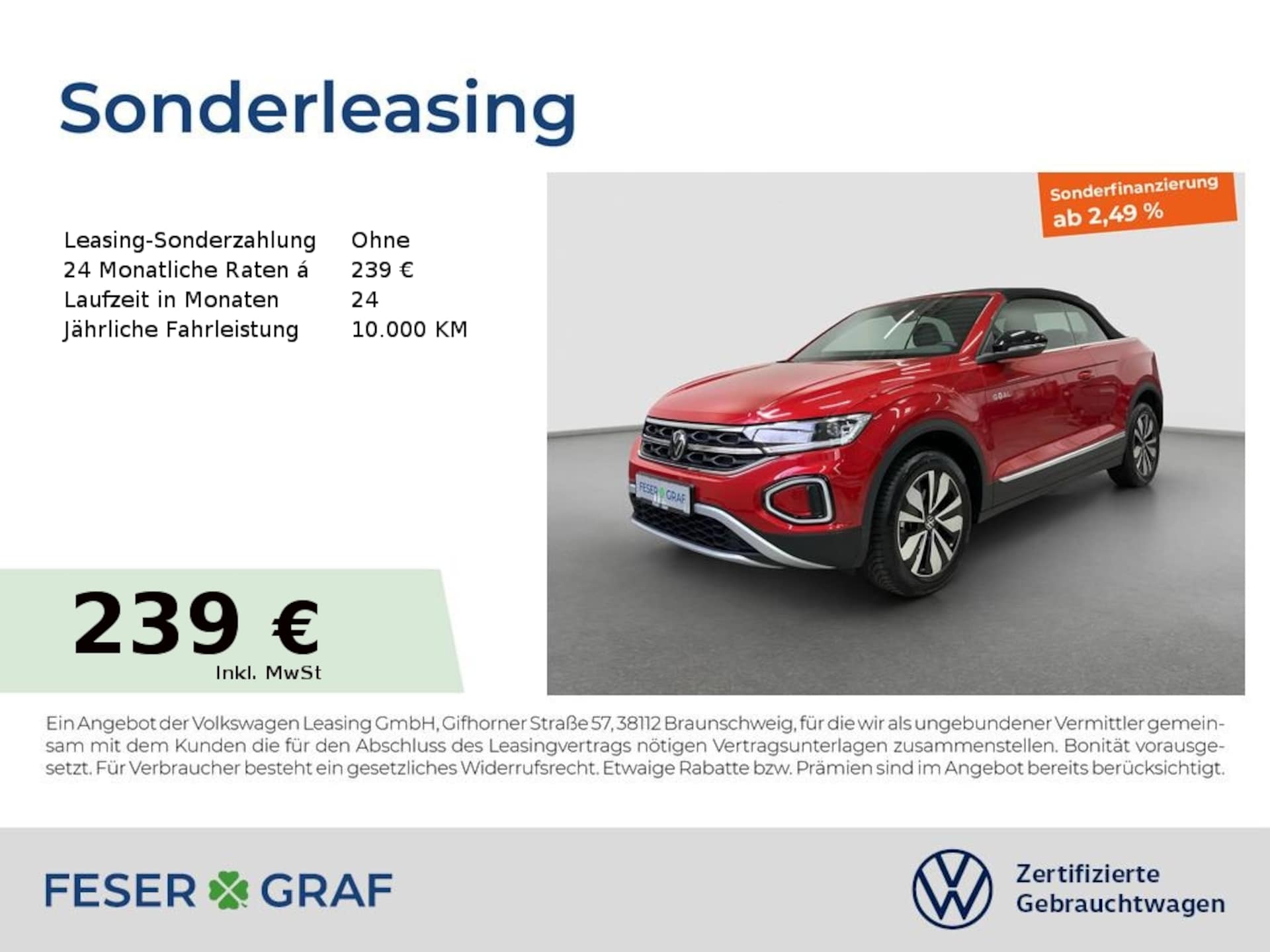 Volkswagen T-Roc Cabriolet Style