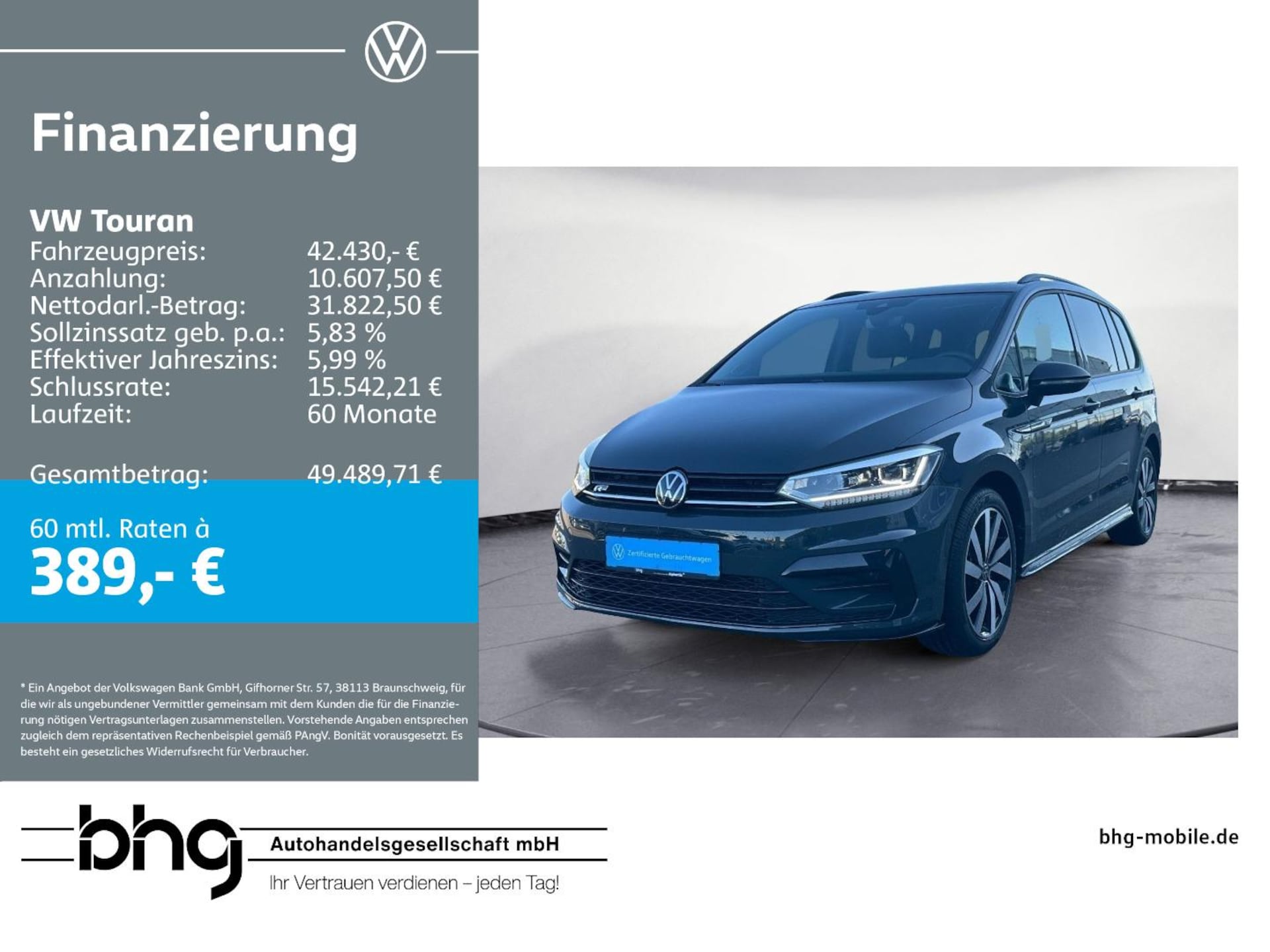 Volkswagen Touran Highline