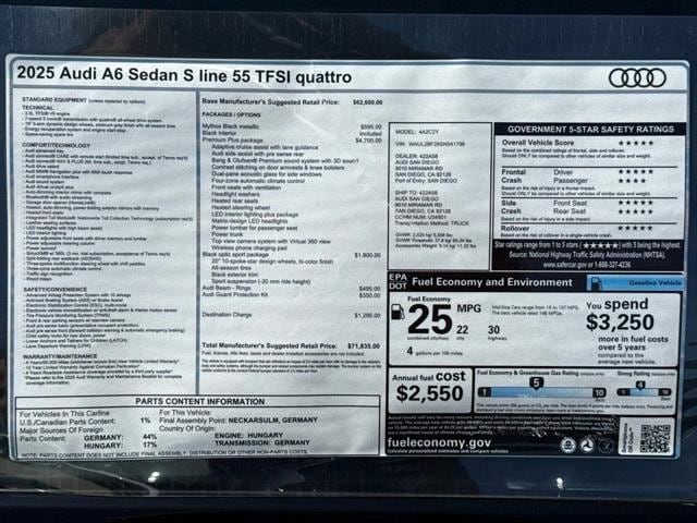 2025 Audi A6 Premium Plus - Photo 21