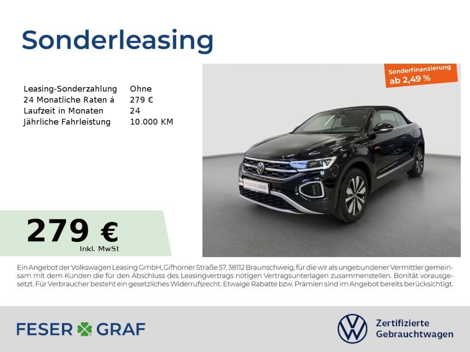 Volkswagen T-Roc Cabriolet Style