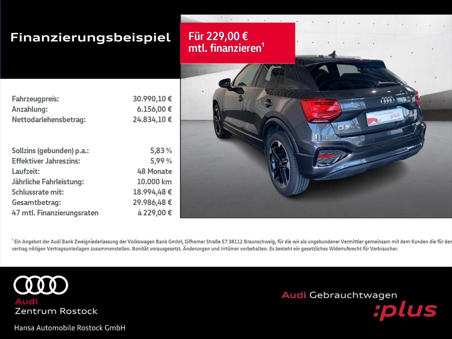 Bild über Audi Q2 advanced 35 TFSI S tronic - für weitere Informationen kontaktieren Sie den Audi Partner