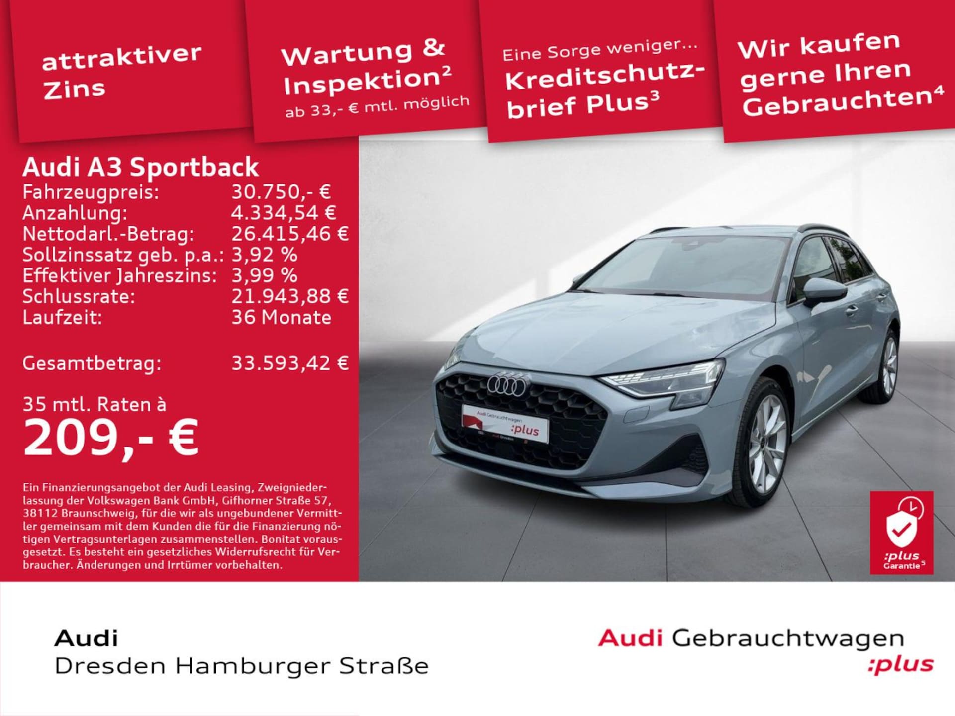 Audi A3 Sportback