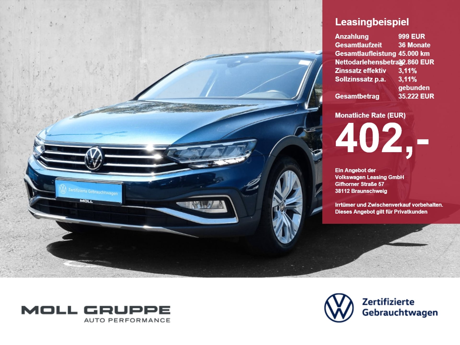 Volkswagen Passat Variant Alltrack