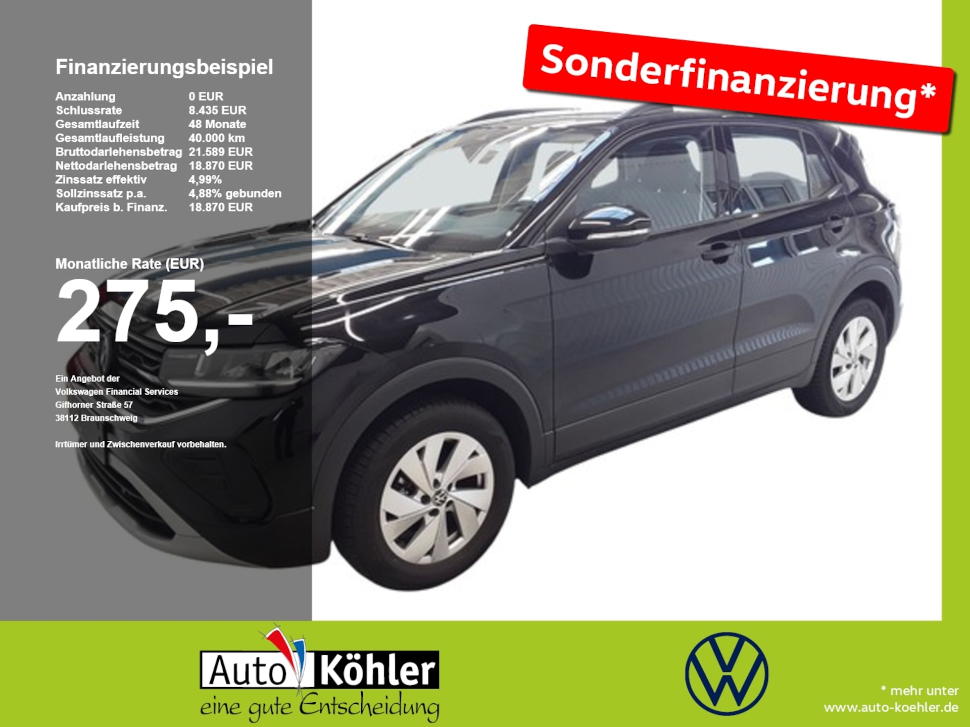 Volkswagen T-Cross Life