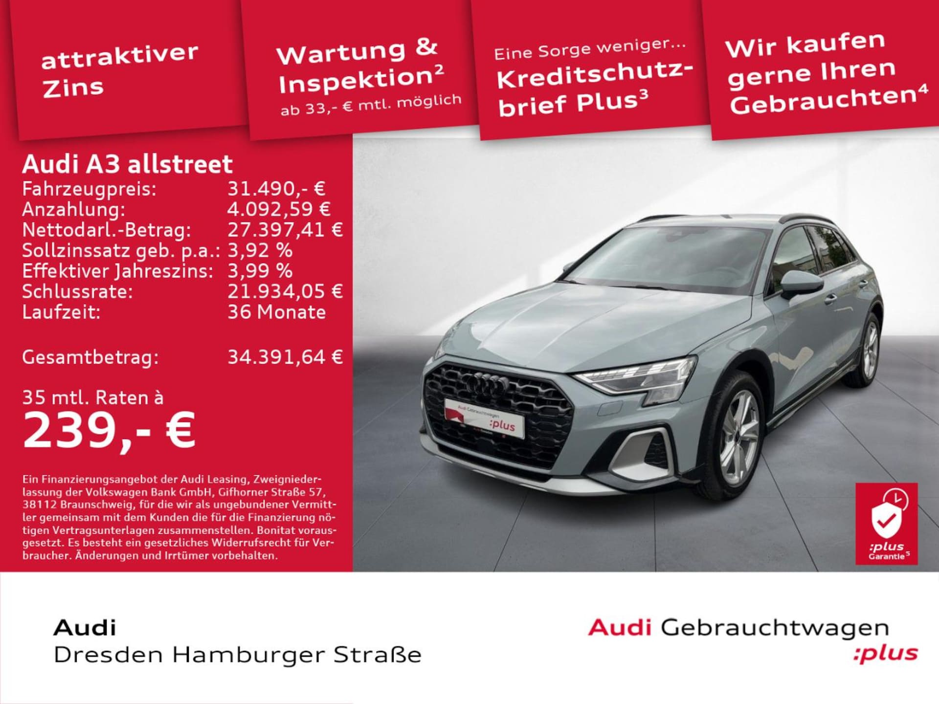 Audi A3 allstreet