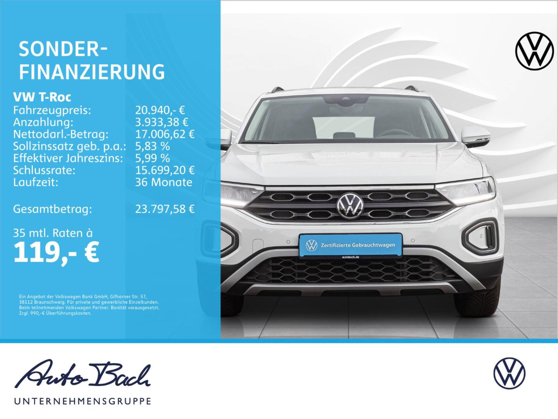 Volkswagen T-Roc Life