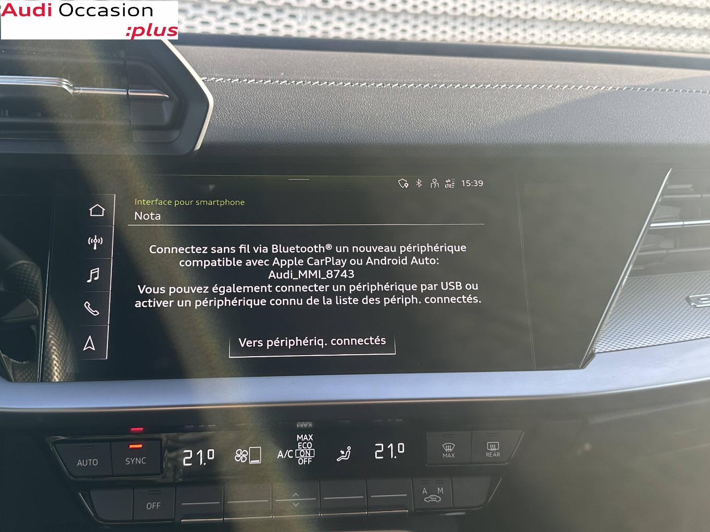 Image about Audi A3 Sportback S line 40 TDI quattro 147 kW (200 ch) S tronic