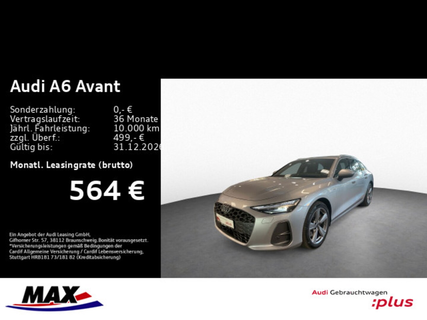 Bild über Audi A6 Avant e-hybrid e-hybrid quattro 220 kW S tronic - für weitere Informationen kontaktieren Sie den Audi Partner