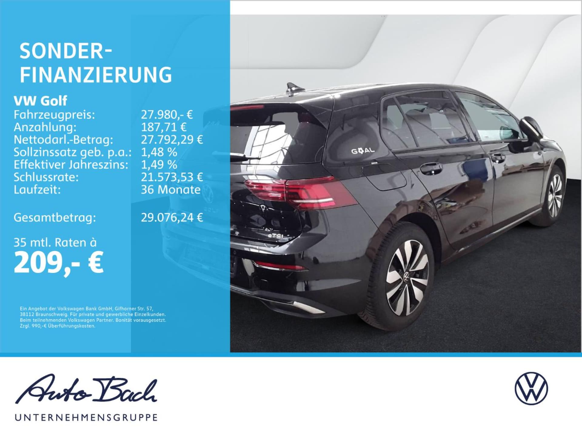 Volkswagen Golf Goal