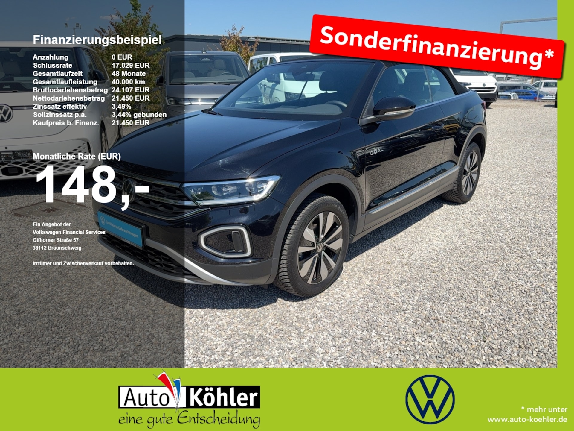 Volkswagen T-Roc Cabriolet Style