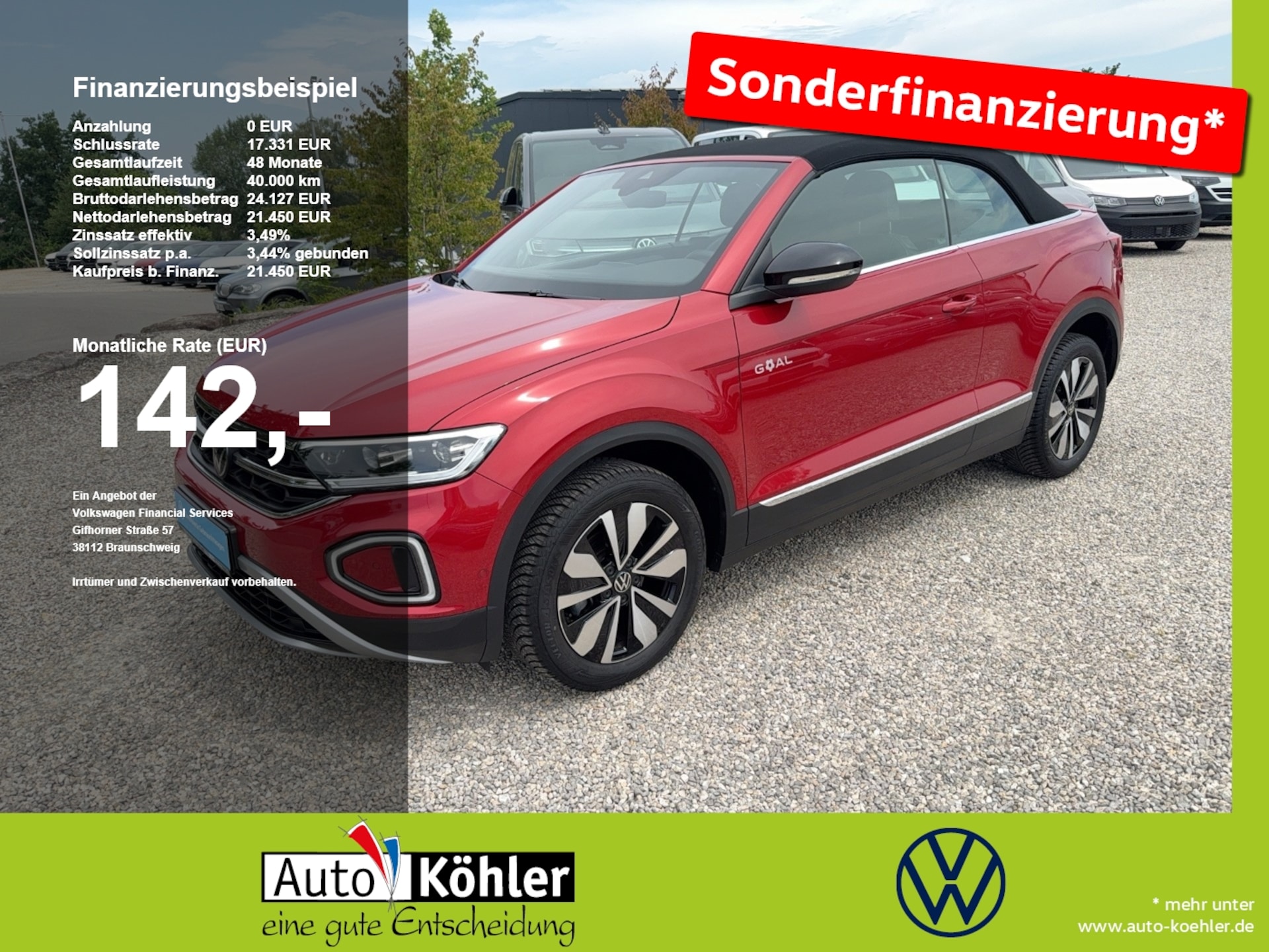 Volkswagen T-Roc Cabriolet Style