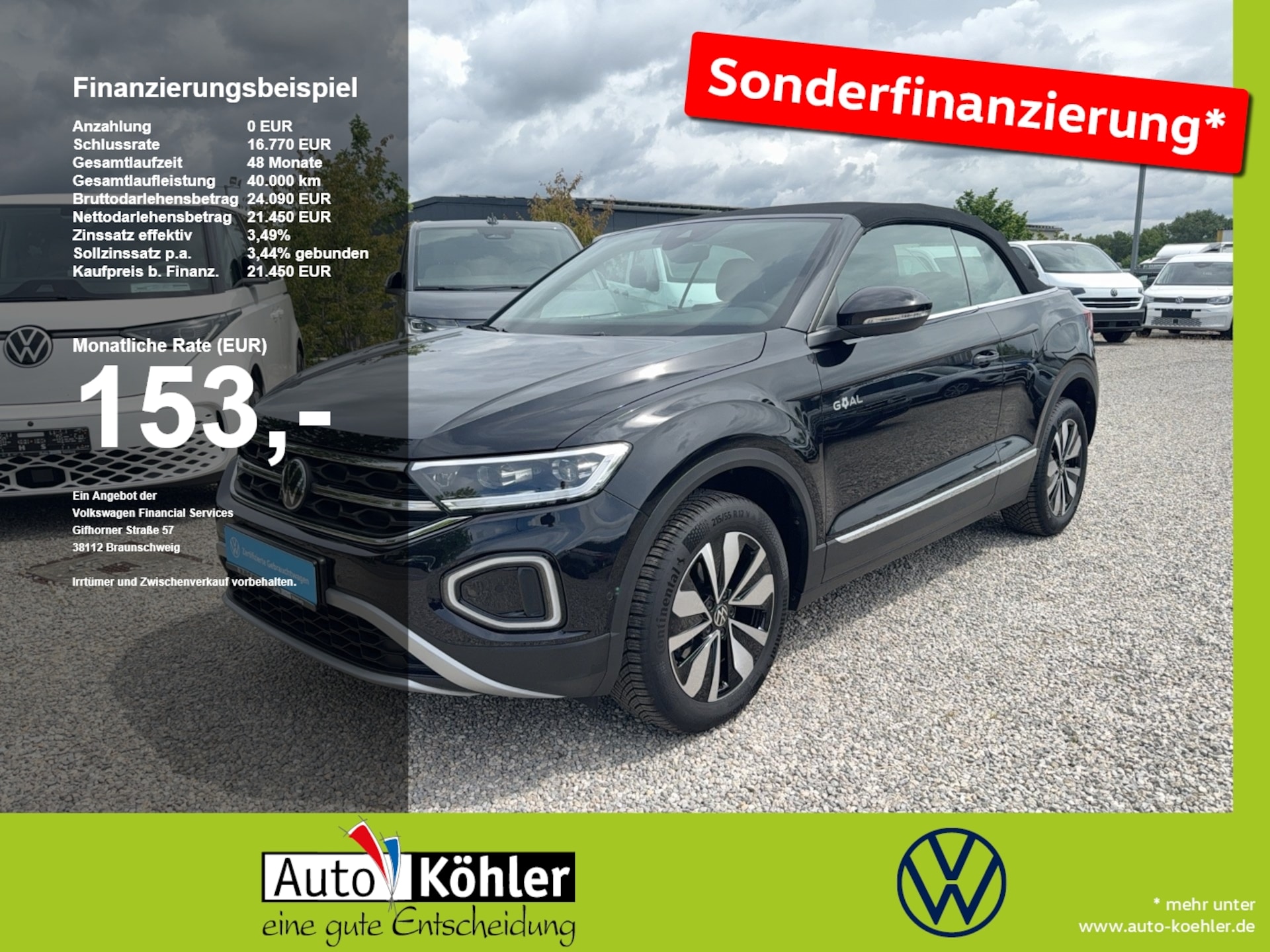 Volkswagen T-Roc Cabriolet Style