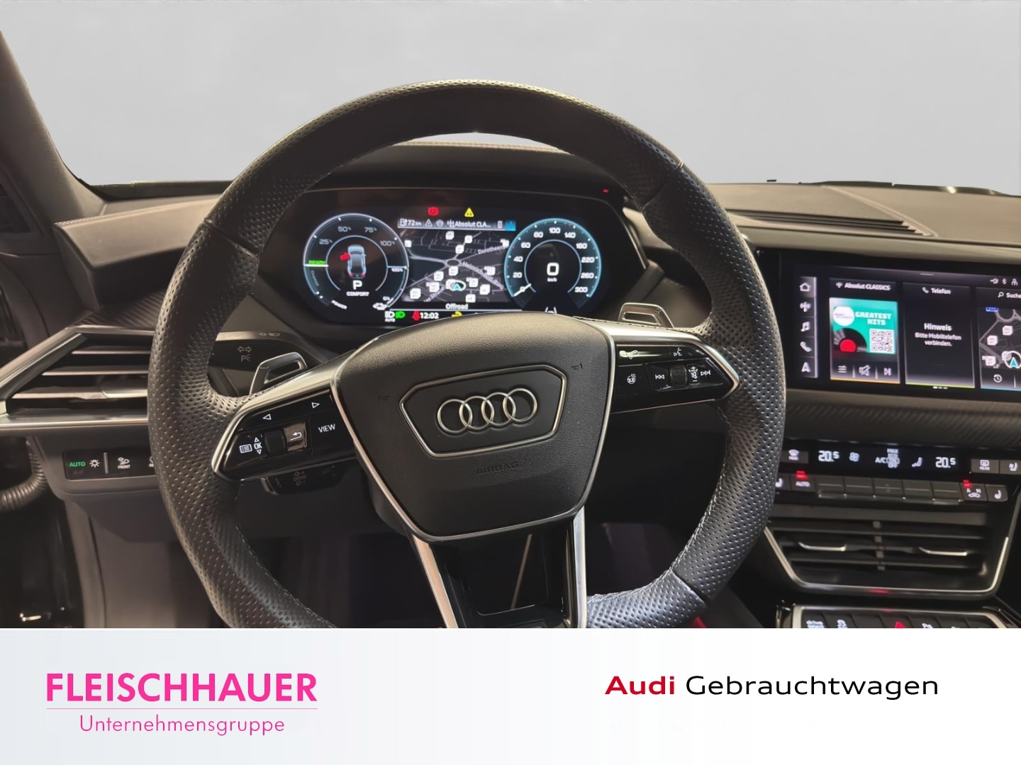 Bild über Audi RS e-tron GT e-tron quattro - für weitere Informationen kontaktieren Sie den Audi Partner