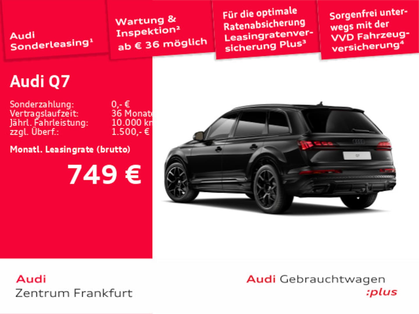 Bild über Audi Q7 SUV S line business TFSI quattro 250 kW tiptronic - für weitere Informationen kontaktieren Sie den Audi Partner