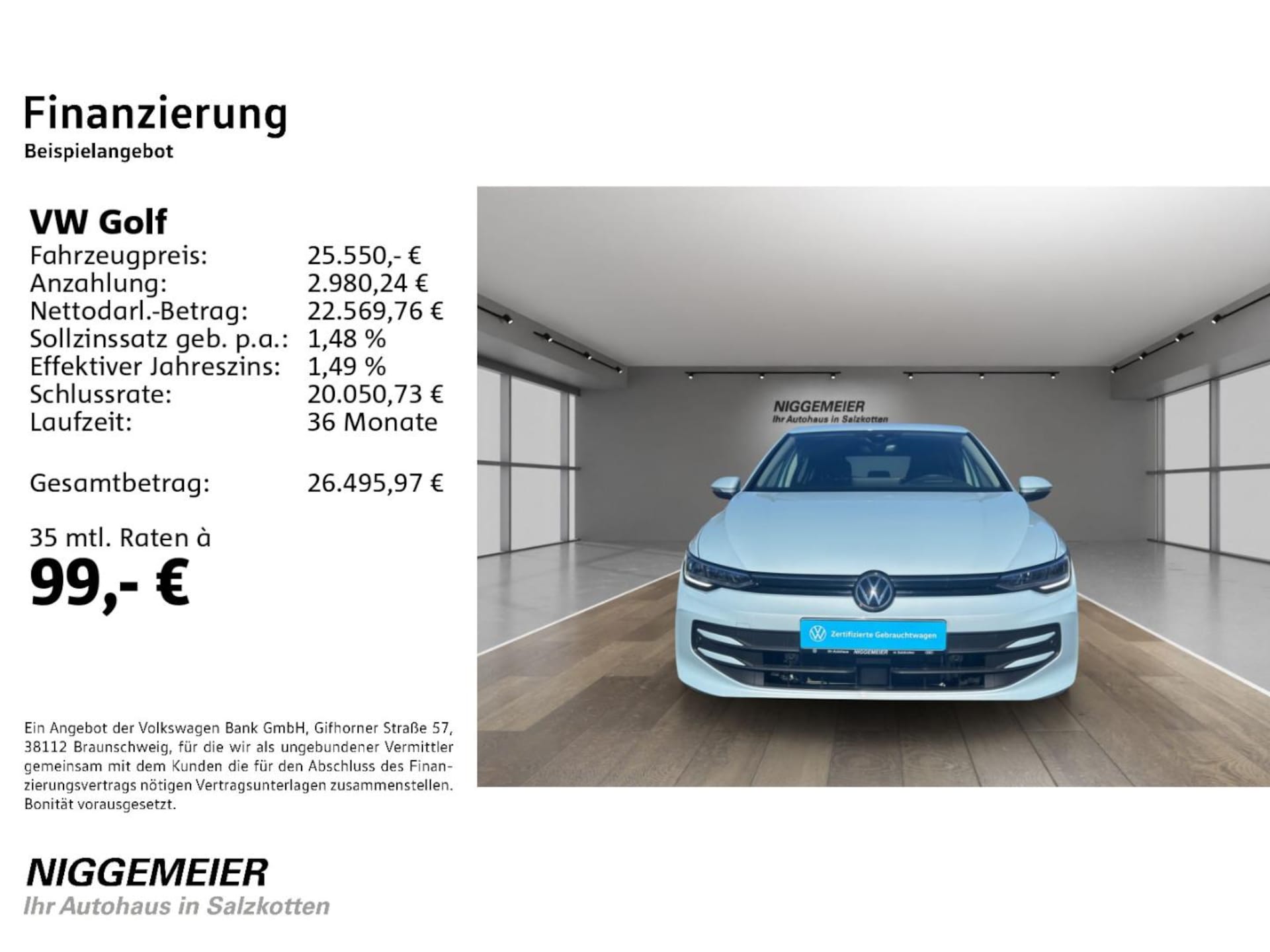 Volkswagen Golf Life