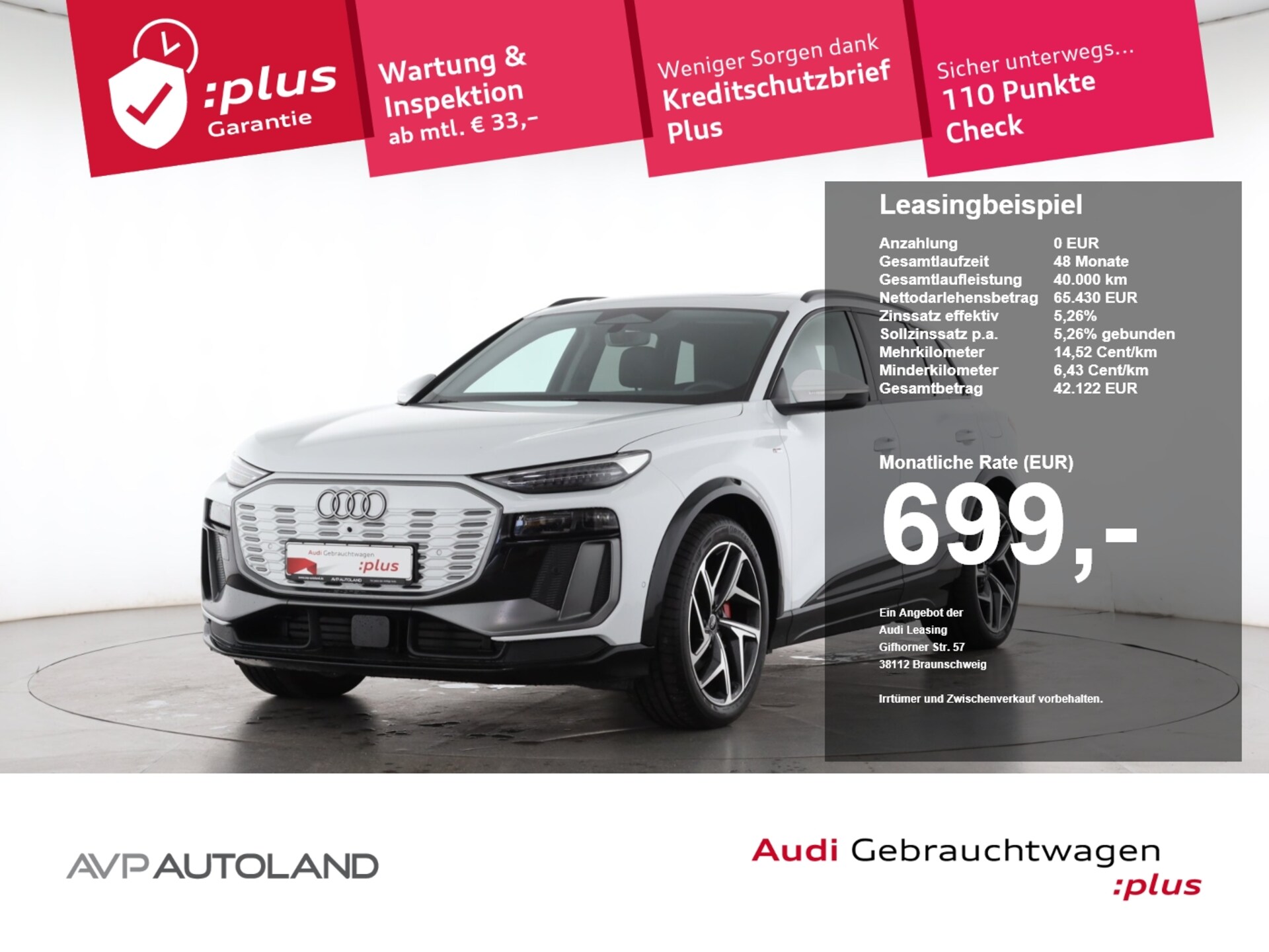 Audi Q6 SUV e-tron