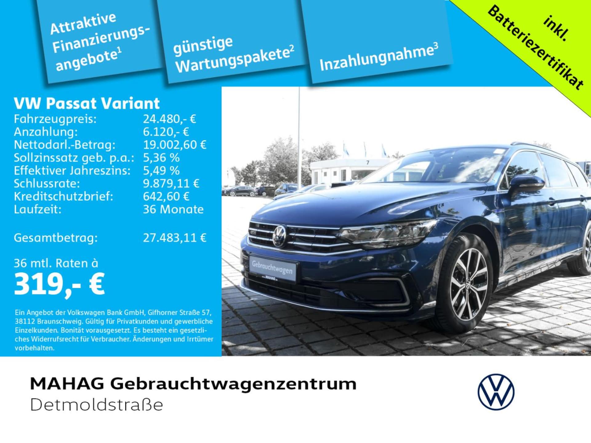 Volkswagen Passat Variant GTE
