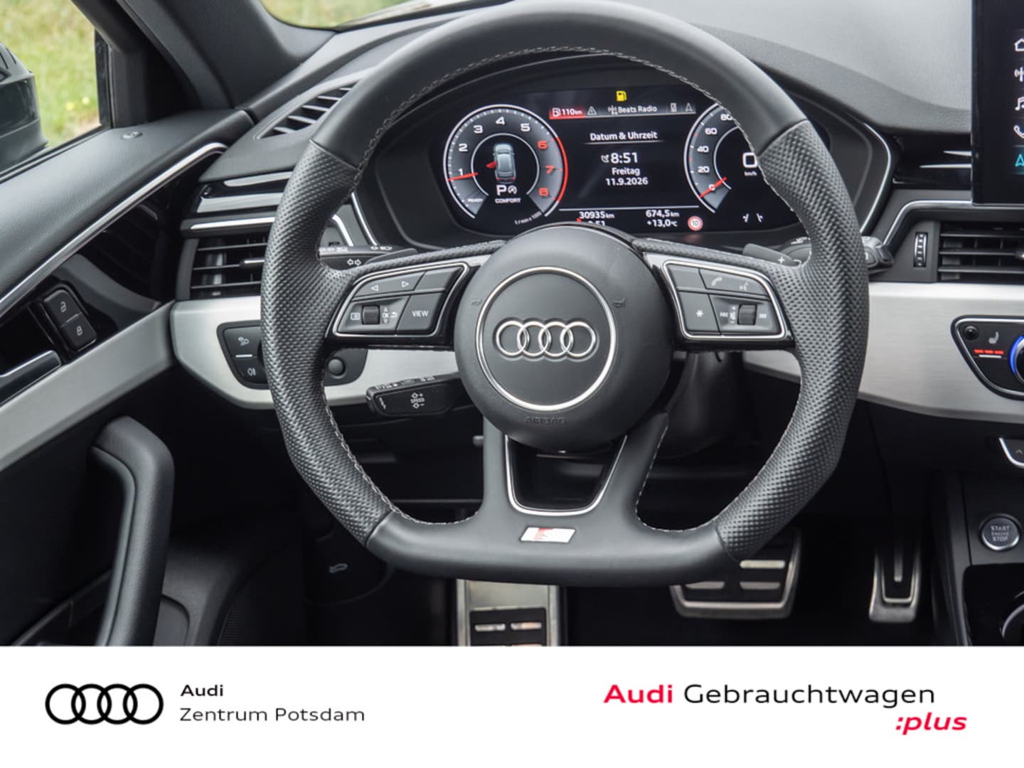 Bild über Audi A4 Avant S line 40 TFSI quattro S tronic - für weitere Informationen kontaktieren Sie den Audi Partner