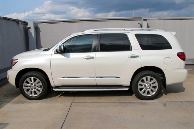 Used 2020 Toyota Sequoia Platinum with VIN 5TDDY5G11LS175848 for sale in Sugar Land, TX