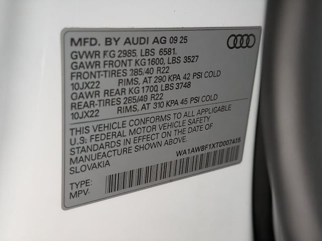 2026 Audi SQ8 Premium Plus - Photo 27