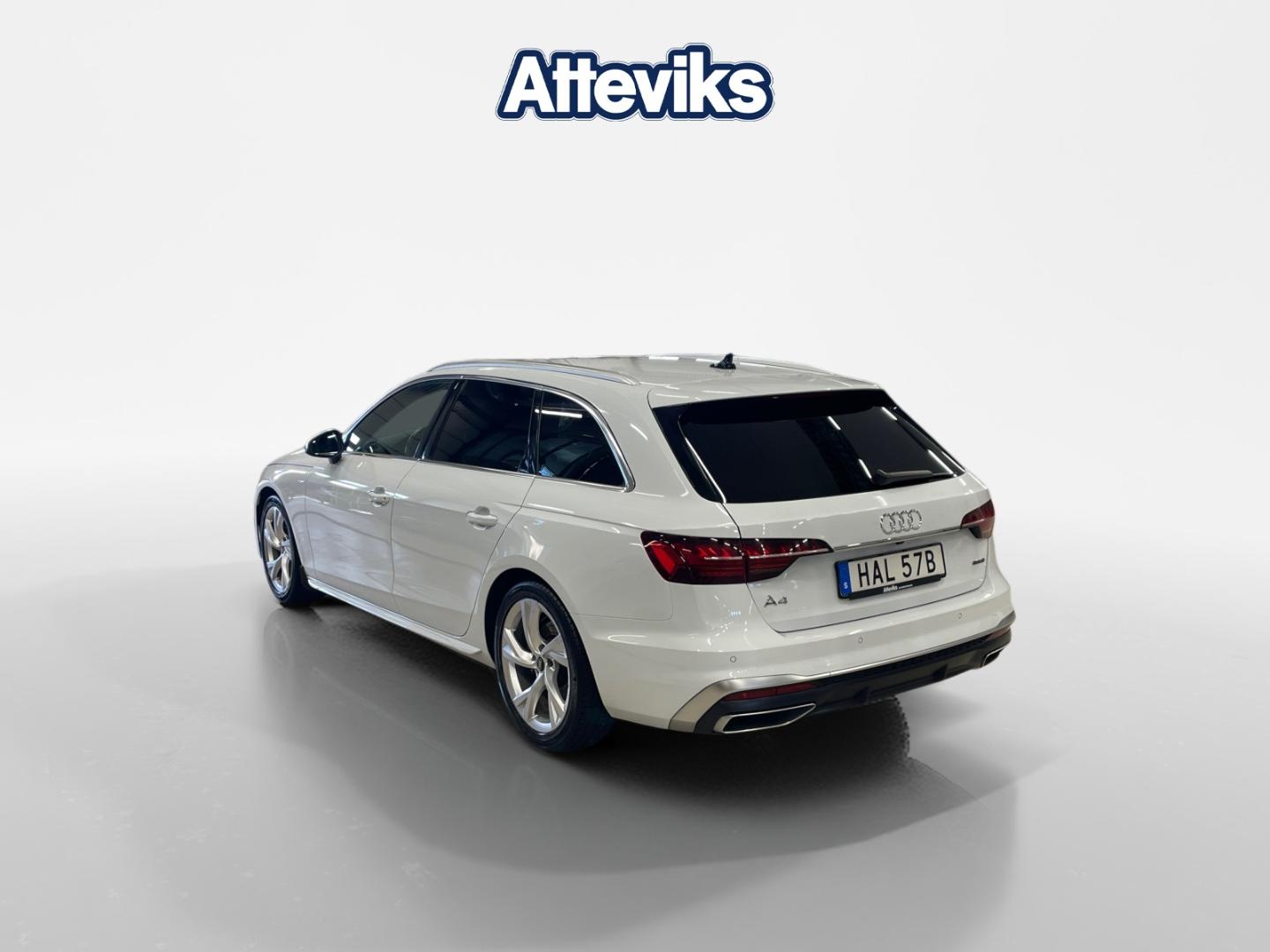 Bild som visar&nbsp;Audi A4 Avant&nbsp;A4 Avant 40 TFSI quattro S line 204 hk S tronic - för mer information kontakta din Audi Partner
