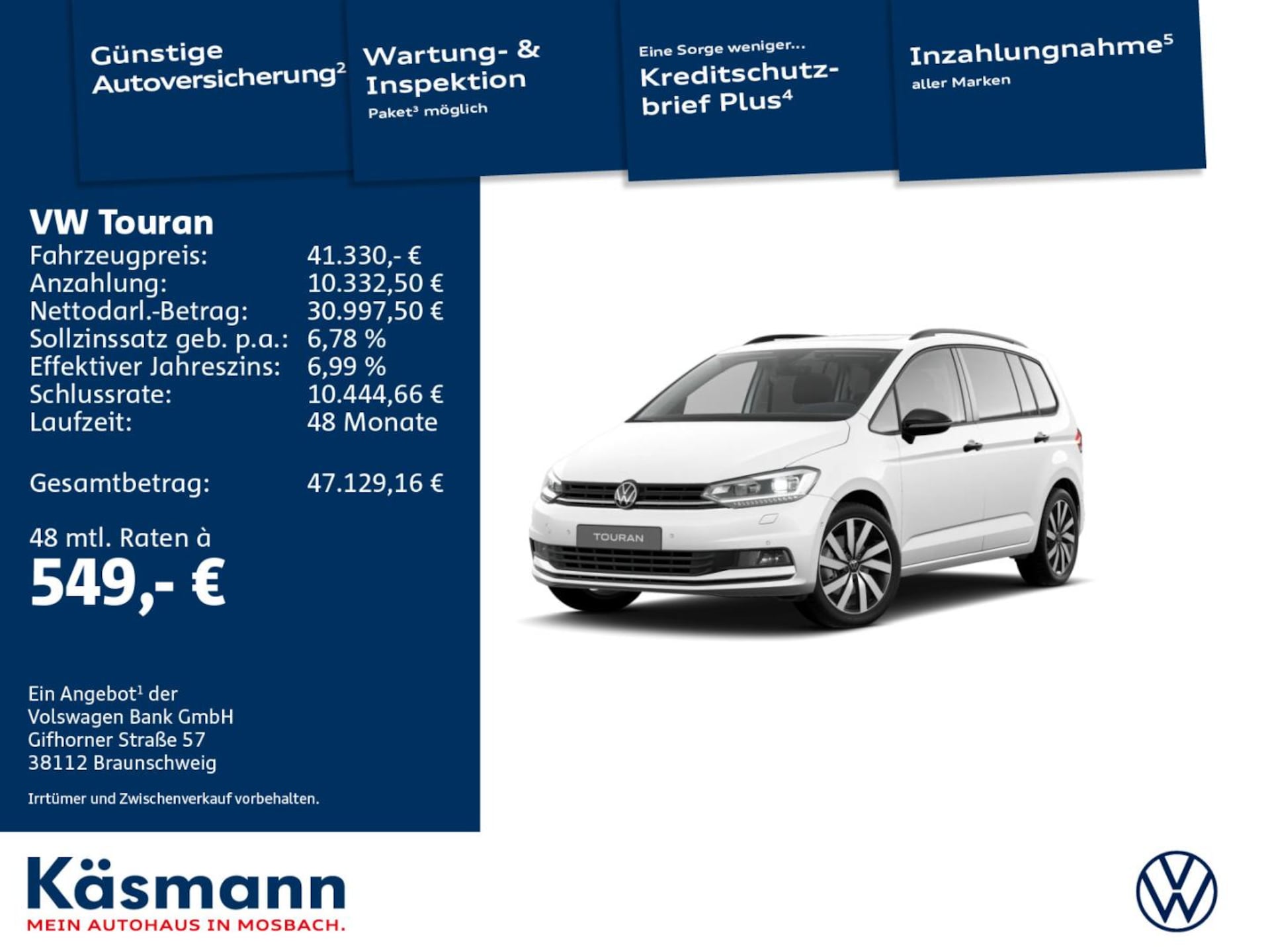 Volkswagen Touran Highline