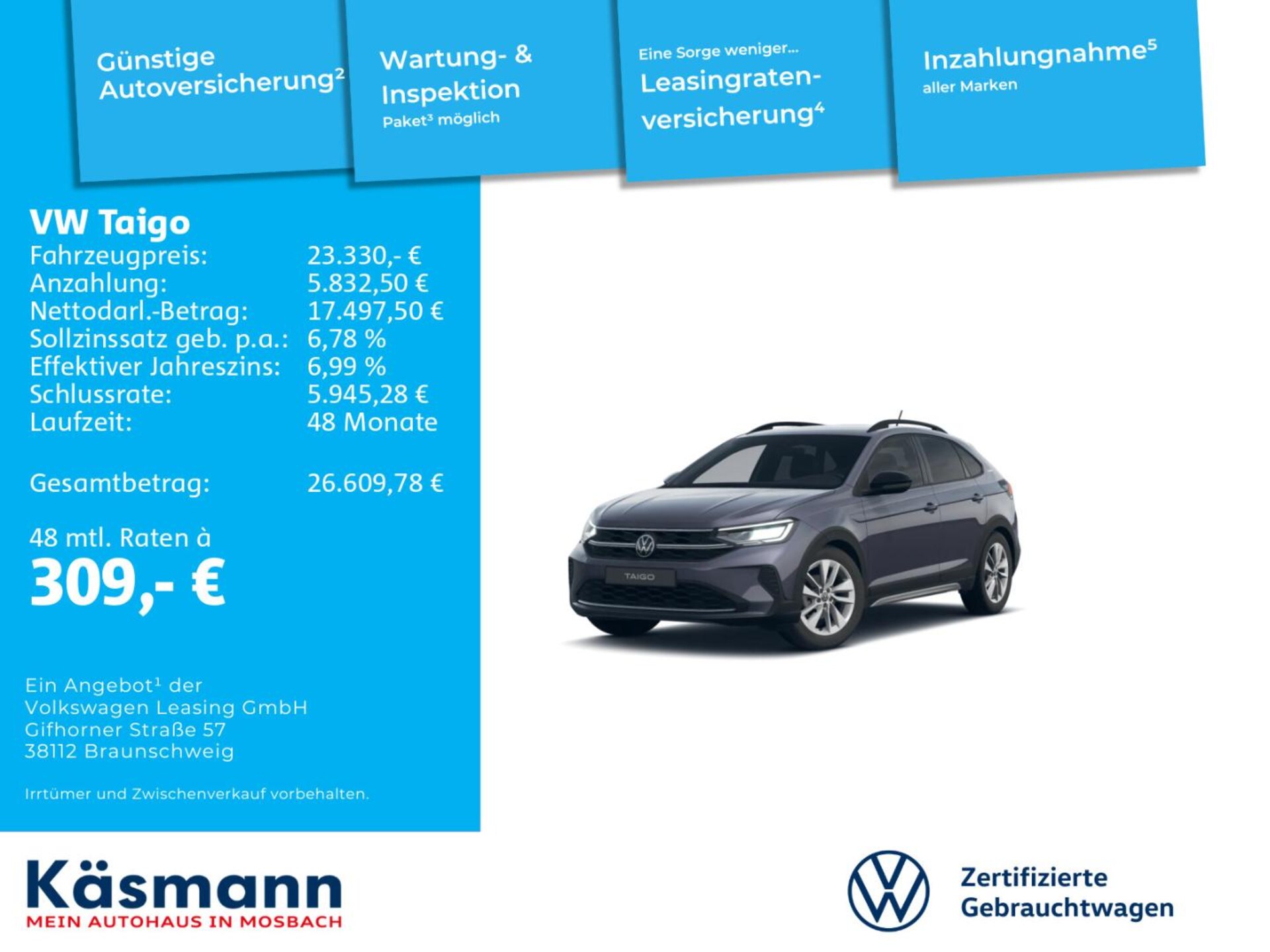 Volkswagen Taigo ENERGY