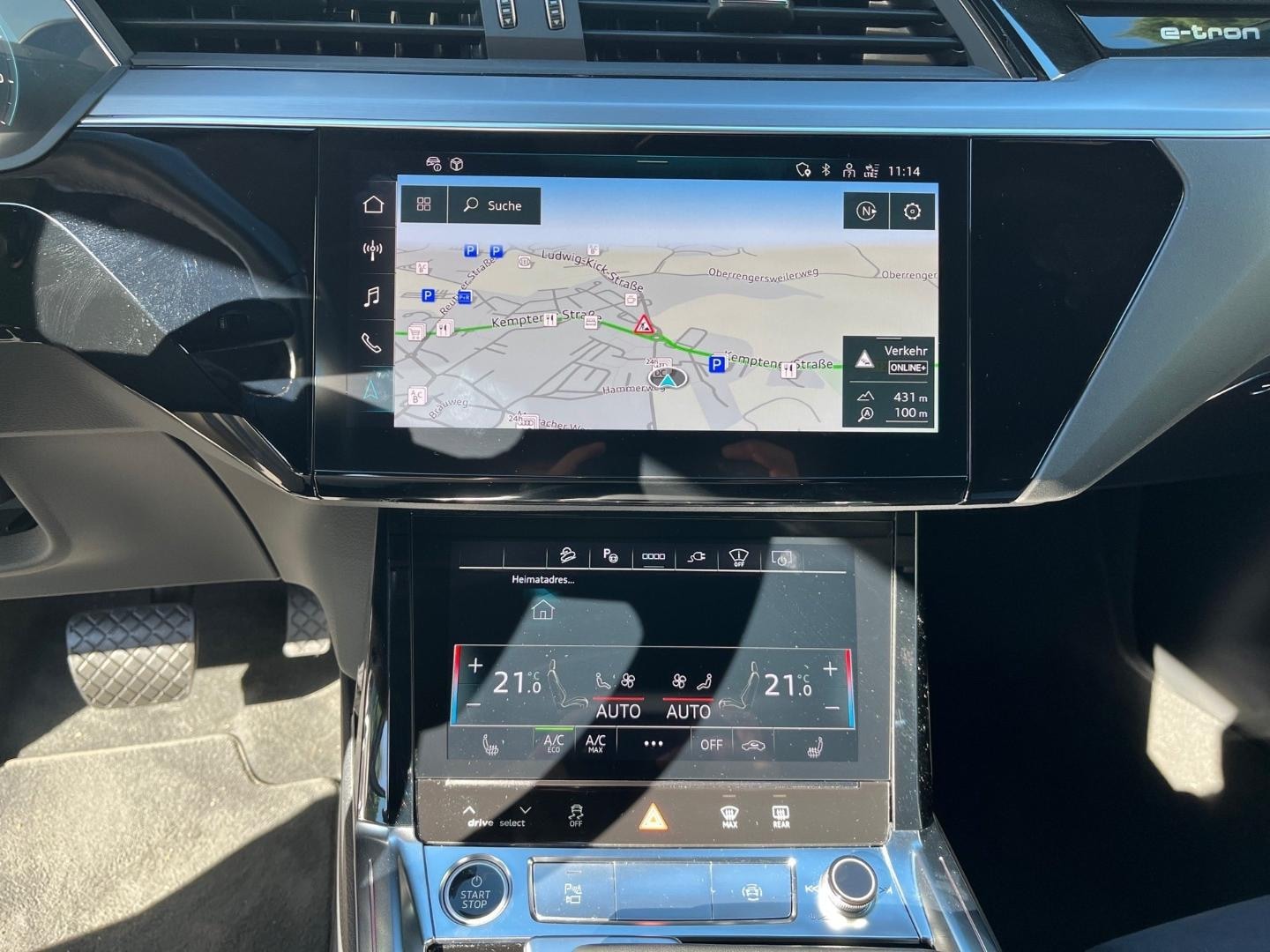 Bild über Audi Q8 e-tron advanced 50 e-tron quattro - für weitere Informationen kontaktieren Sie den Audi Partner