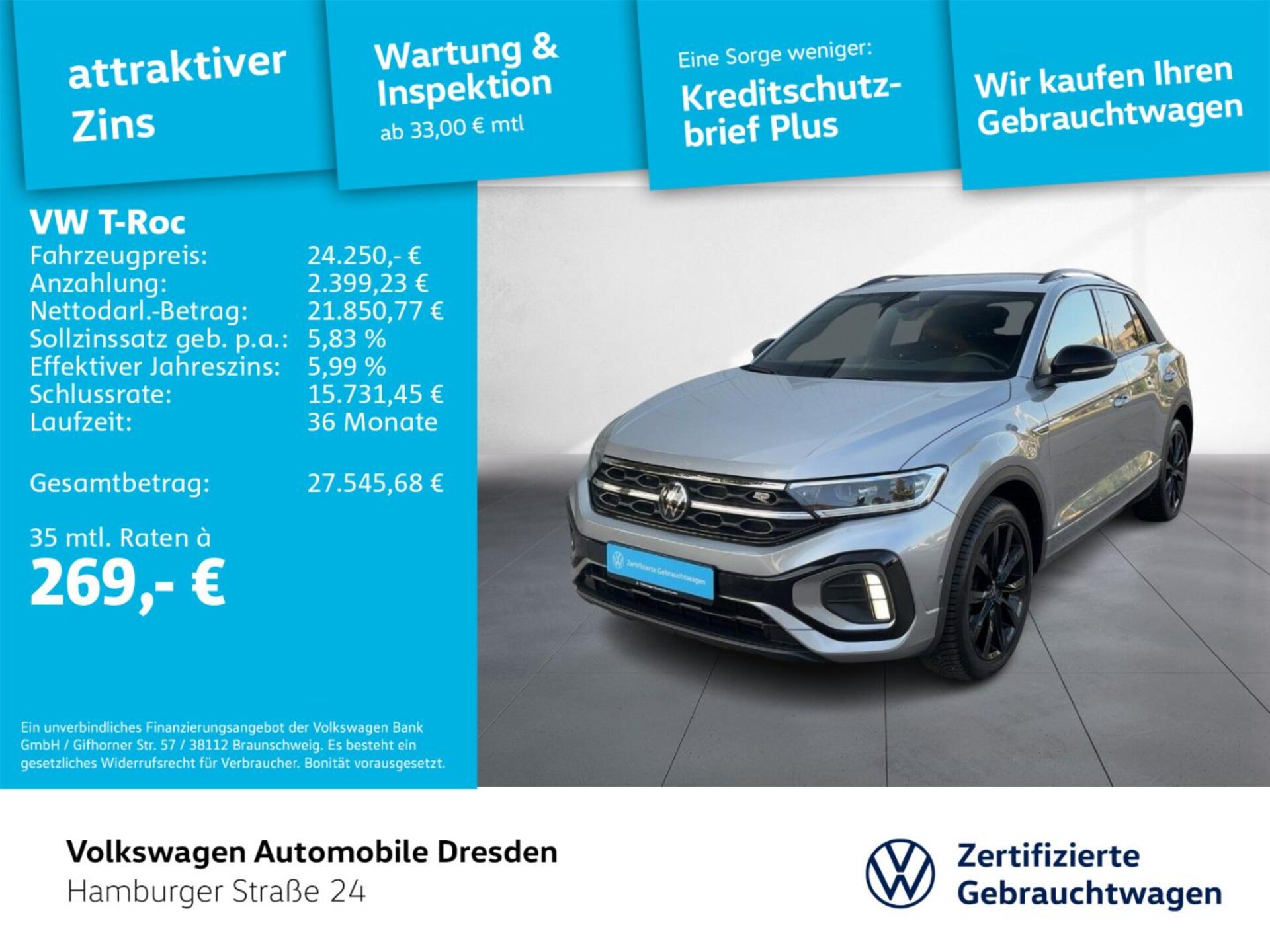 Volkswagen T-Roc R-Line