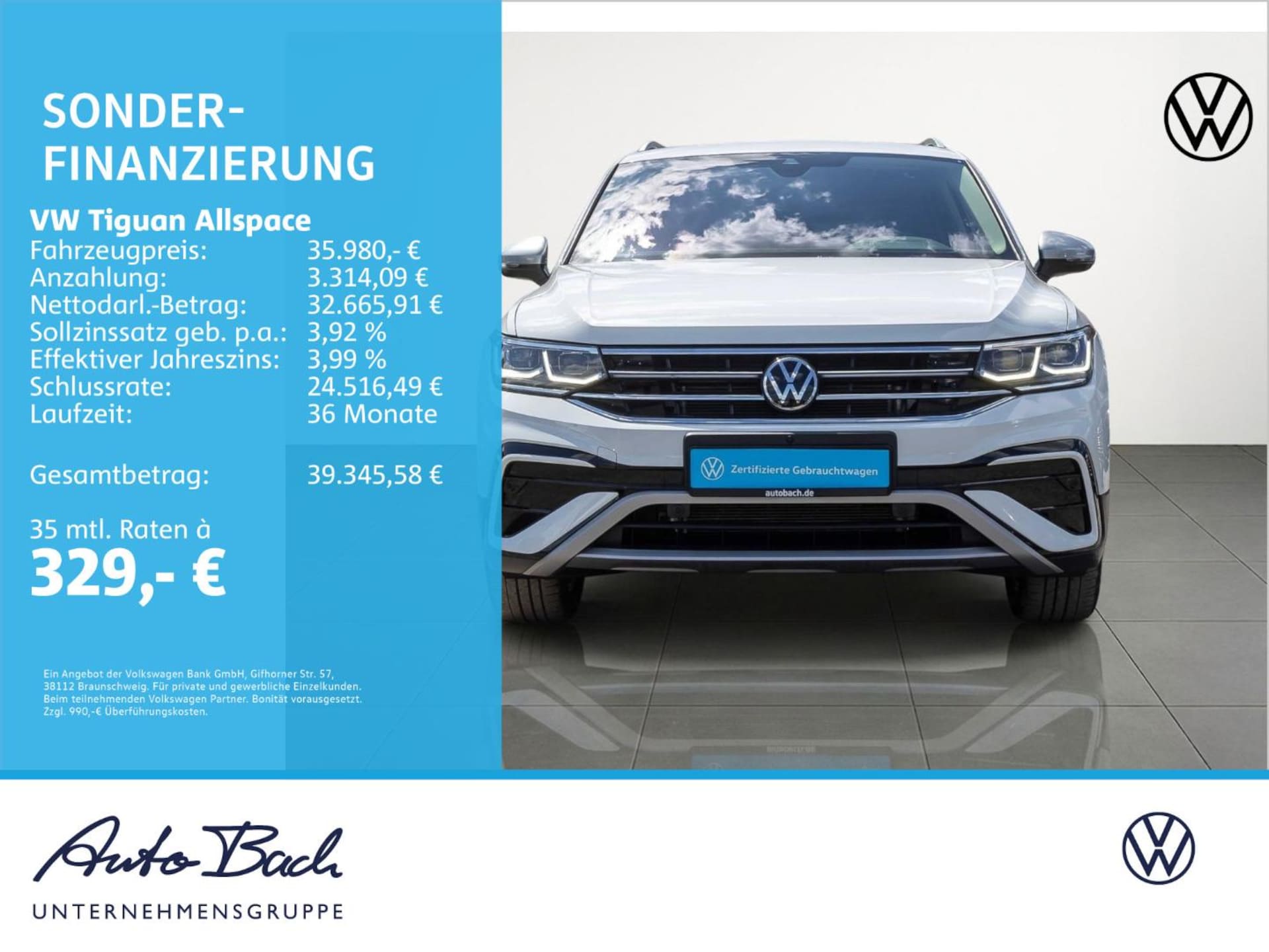Volkswagen Tiguan Allspace Elegance
