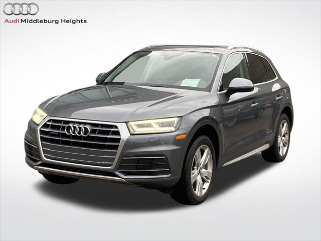 Used 2018 Audi Q5 Premium Plus with VIN WA1BNAFY2J2148745 for sale in Middleburg Heights, OH