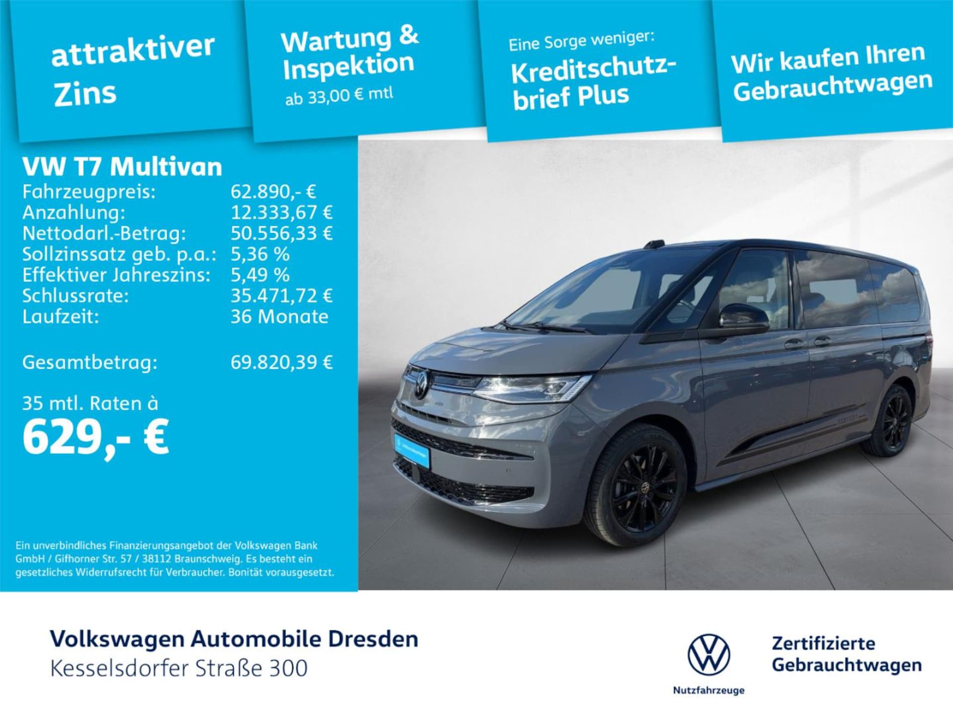 Volkswagen Multivan Langversion Life