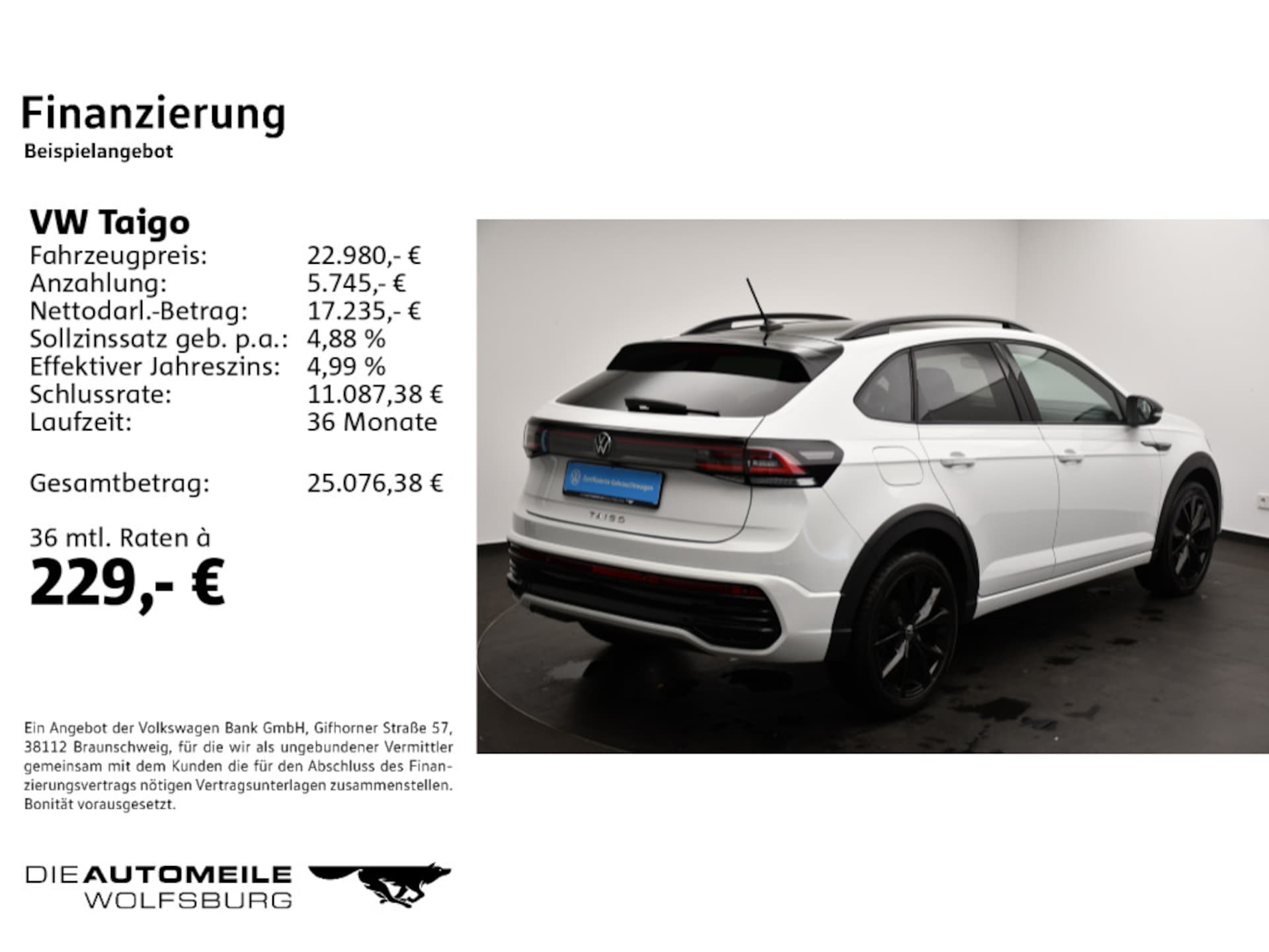 Volkswagen Taigo R-Line