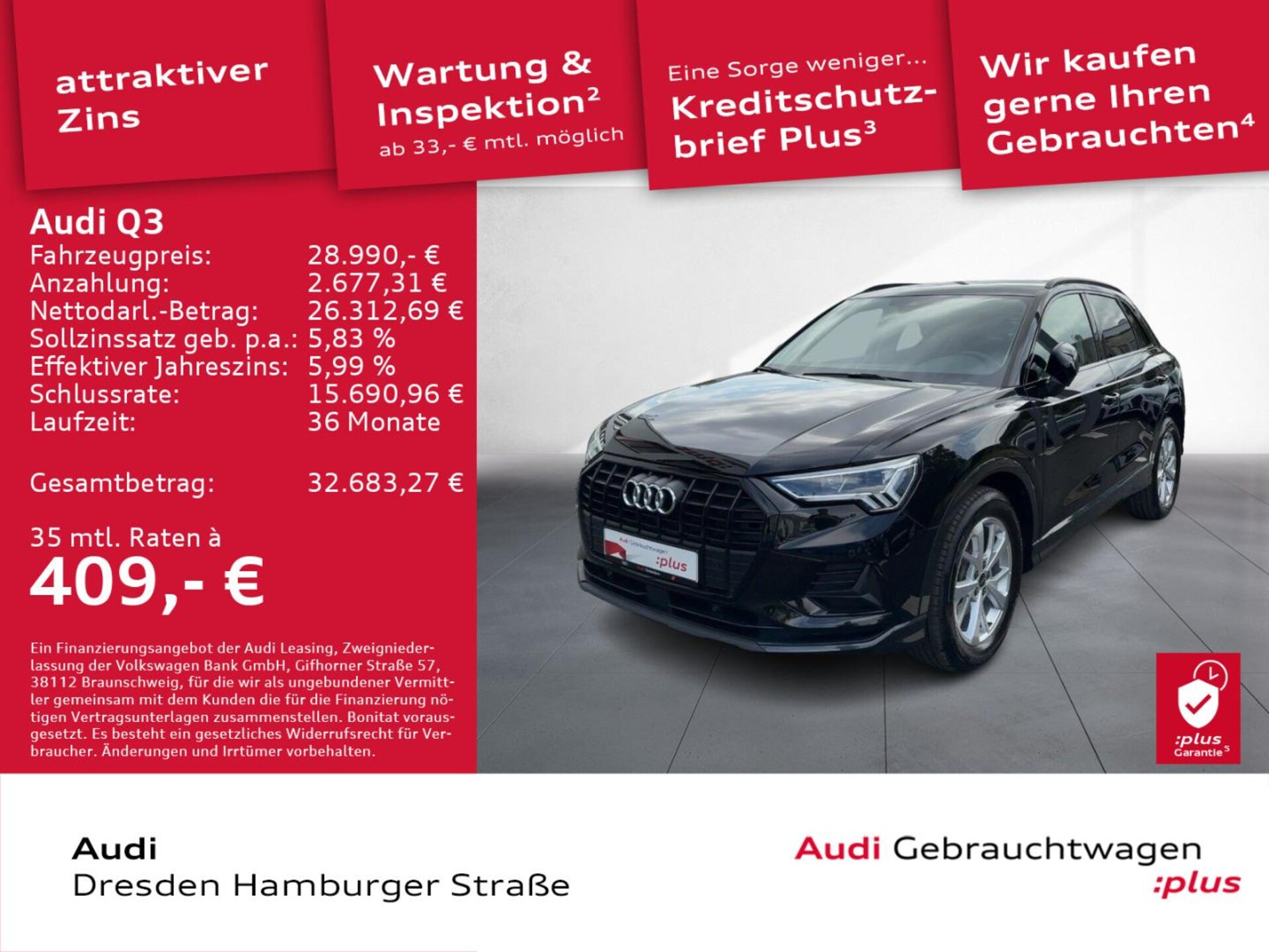 Audi Q3 SUV advanced