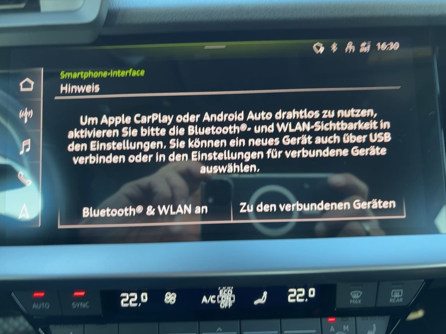 Bild über Audi A3 Sportback TFSI e advanced 40 TFSI e S tronic - für weitere Informationen kontaktieren Sie den Audi Partner