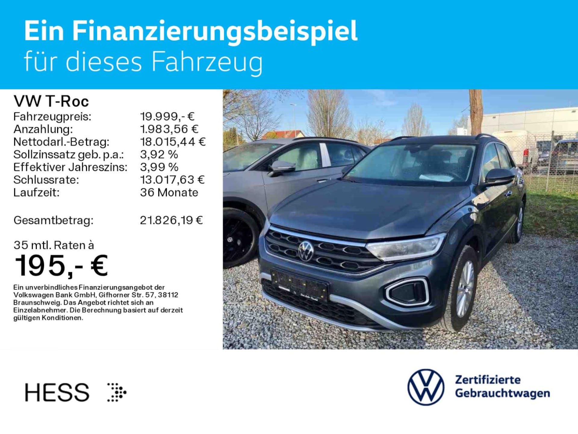 Volkswagen T-Roc Life